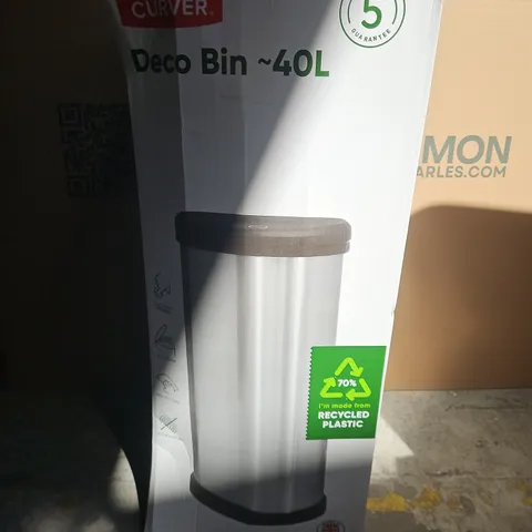 CURVER DECO BIN 40L