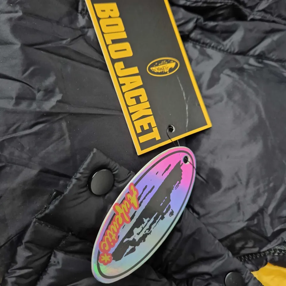 CORTEIZ BOLO PUFFER JACKET - BLACK