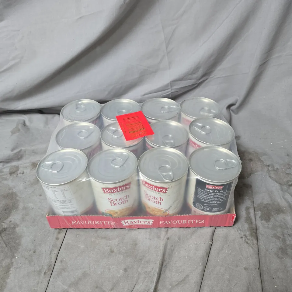 12 X BAXTERS SCOTCH BROTH TINS