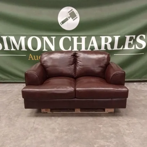 ASTORIA ITALIAN LEATHER 2 SEATER SOFA