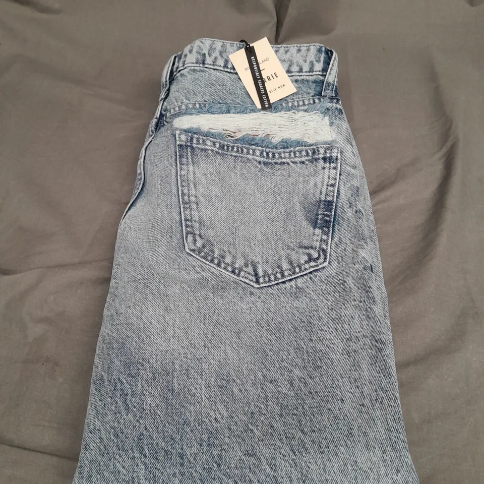 RIVER ISLAND CARRIE HIGH RISE MON DENIM JEANS SIZE 10R