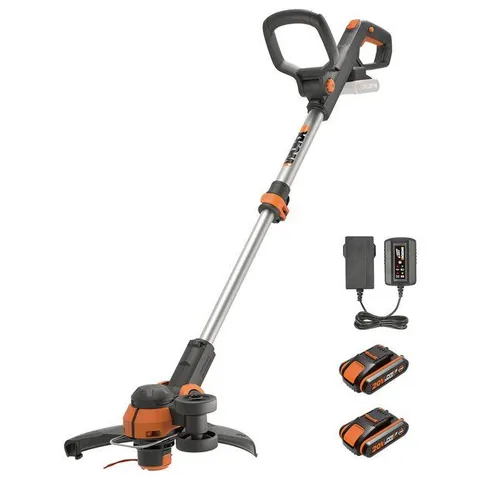 WORX 20V 30CM CORDLESS GRASS TRIMMER - COLLECTION ONLY