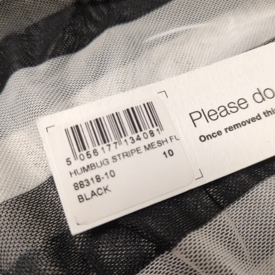 NOBODY'S CHILD STRIPED DRESS – BLACK & WHITE