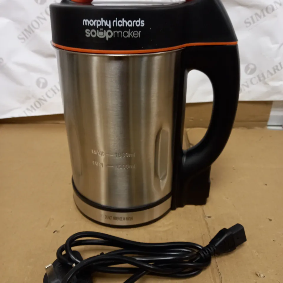 MORPHY RICHARDS SOUP MAKER 