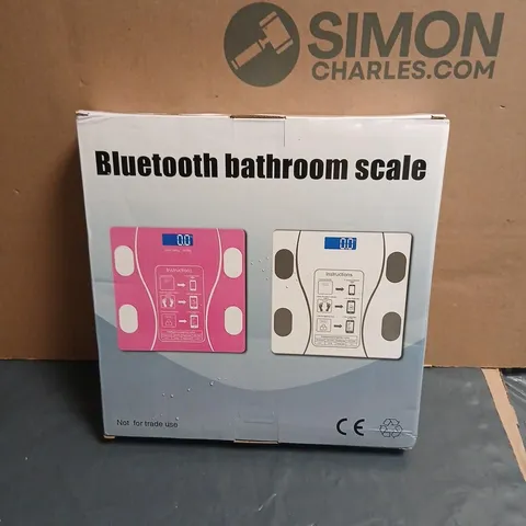 BLUETOOTH BATHROOM SCALE – BOXED