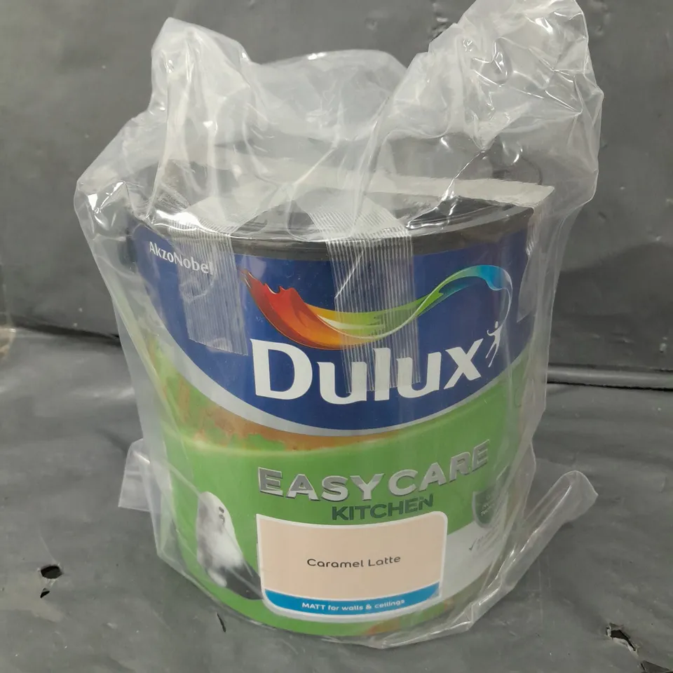 SEALED DULUX EASYCARE KITCHEN MATT PAINT - 2.5L - CARAMEL LATTE 