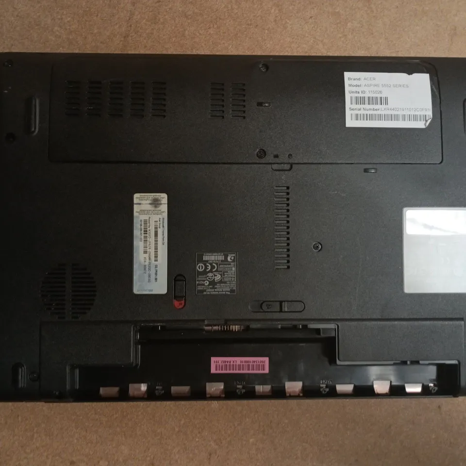 ACER ASPIRE 5552 SERIES LAPTOP
