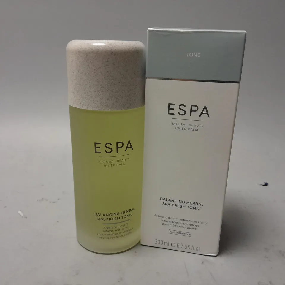 BOXED ESPA BALANCING HERBAL SPA-FRESH TONIC (200ml)