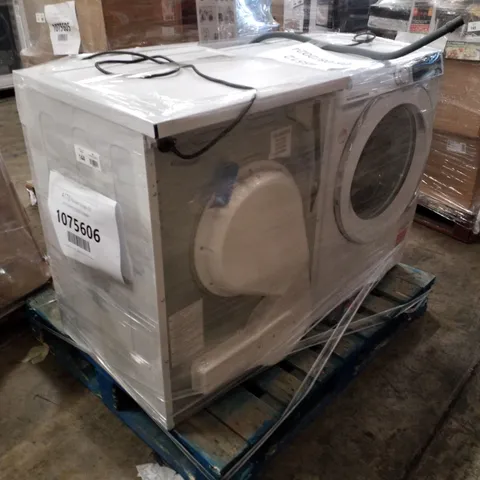 HAIER 9KG FREESTANDING HEAT PUMP TUMLE DRYER WHITE AND HOOVER H-WASH 500 FREESTANDING WASHING MACHINE - UNPROCESSED RAW RETURNS