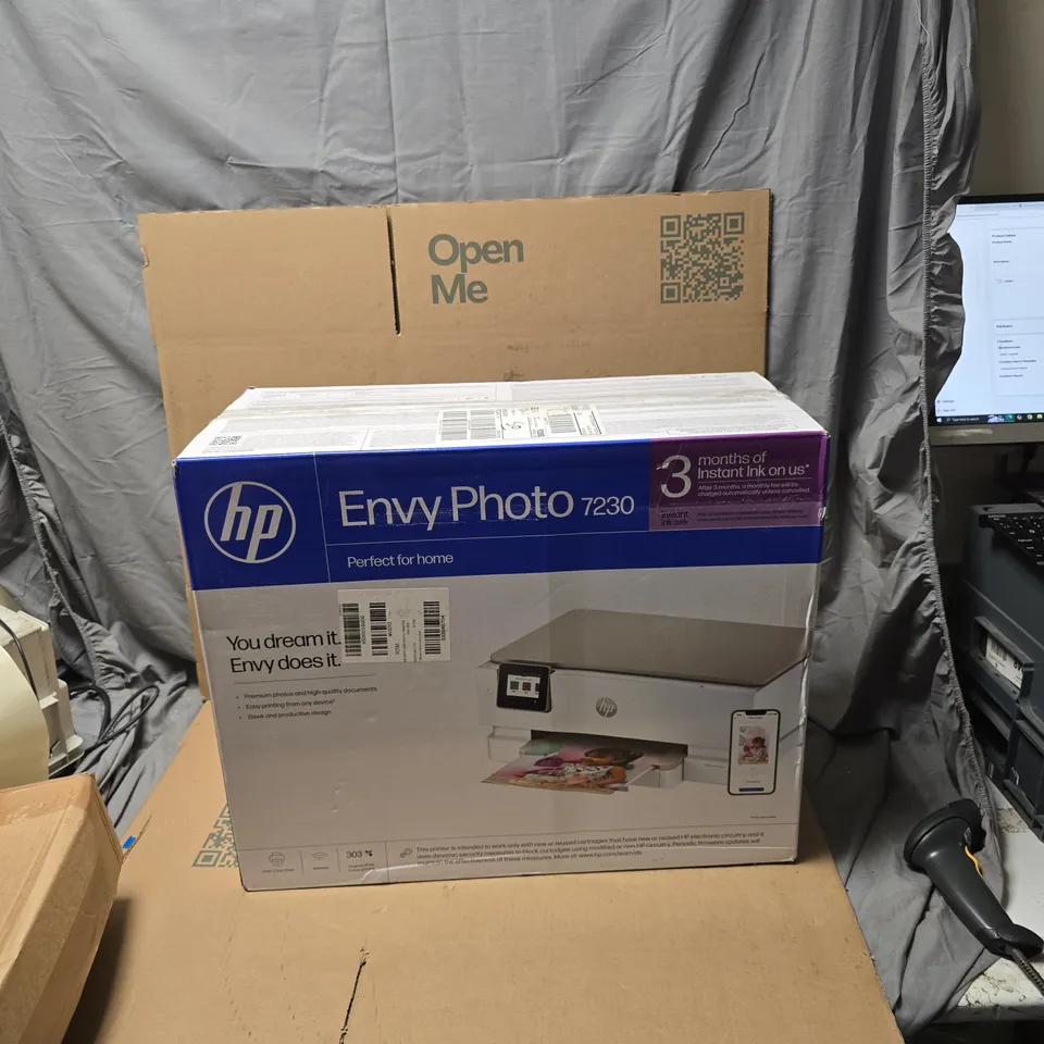 HP ENVY PHOTO 7230 ALL-IN-ONE PRINTER – BOXED