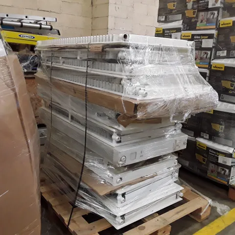 PALLET OF APPROXIMATELY 13 DESIGNER BRANDED RADIATORS