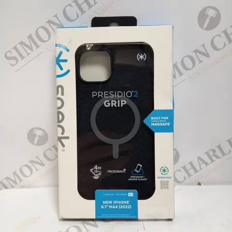 BOXED SPECK PRESIDO2 GRIP MAGSAFE SMARTPHONE CASE FOR IPHONE MAX MODELS (2022)