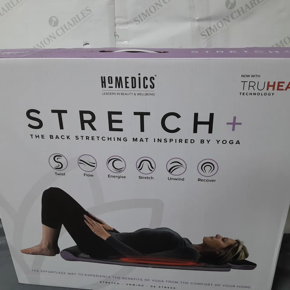 BOXED HOMEDICS STRETCH + BACK STRETCHING MAT