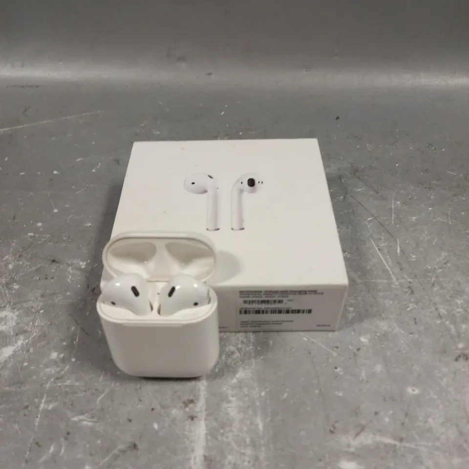 BOXED APPLE AIRPODS WITH CHARGING CASE