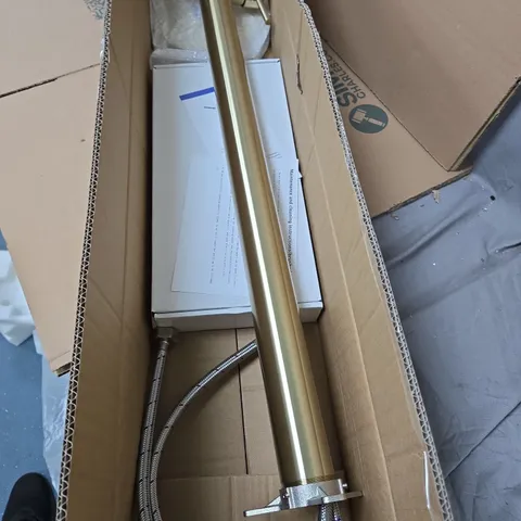 FREESTANDING BATH SHOWER MIXER – BRUSHED BRASS (BOXED)