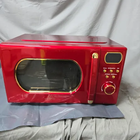 KLARSTEIN JULIETA MICROWAVE OVEN WITH GRILL – RED