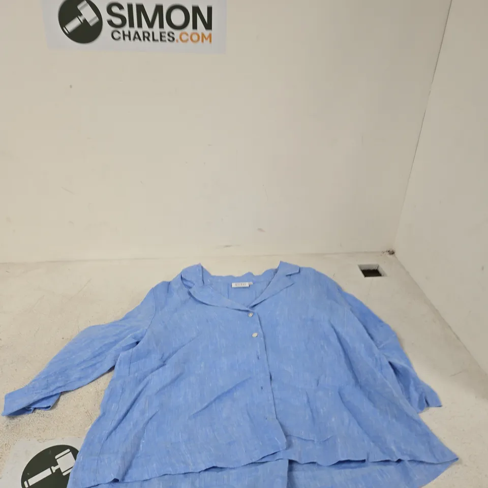 MASAI BLUE LINEN SHIRT - WOMEN'S, UK M (M)