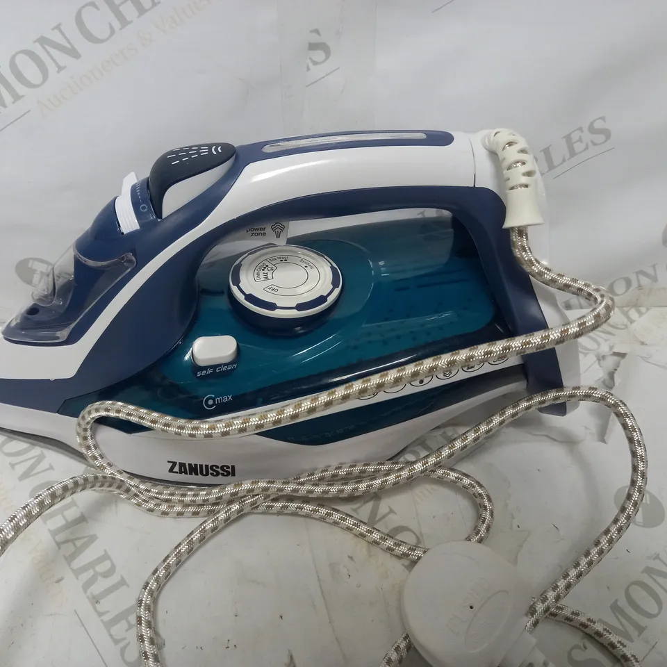 ZANUSSI ZSI-9270-BL IRON DRY & STEAM IRON, BLUE & WHITE