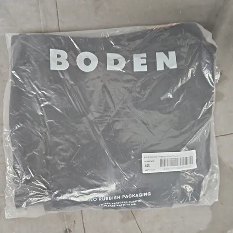 BAGGED BODEN HIGHGATE PONTE TROUSERS IN BLACK SIZE 12R