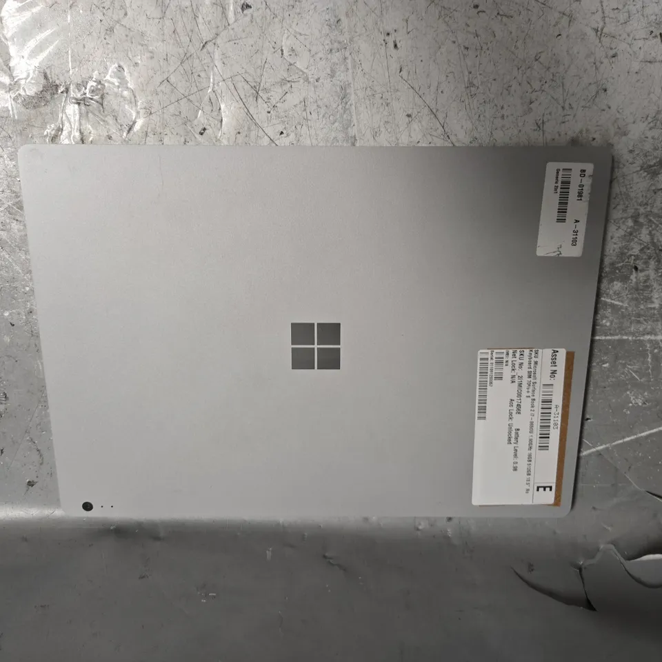 MICROSOFT SURFACE BOOK 2 TABLET 