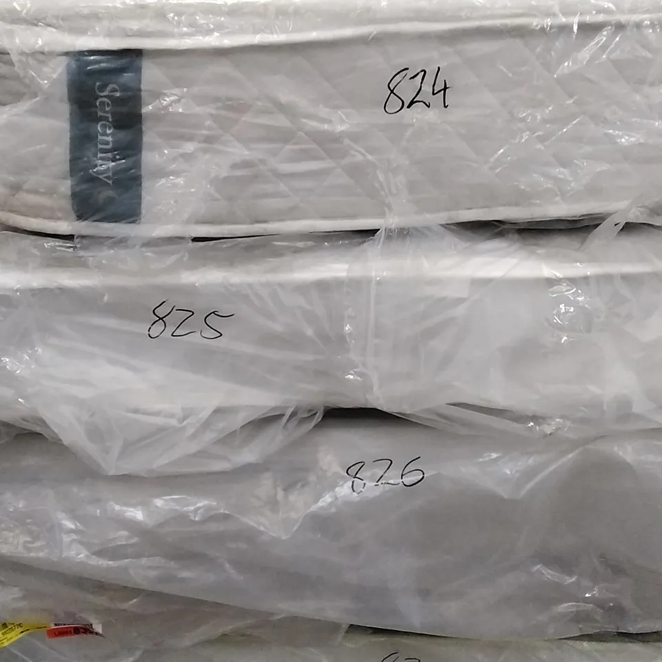 QUALITY SERENITY HYBRID COIL AND MEMORY FOAM DOUBLE 4'6" MATTRESS