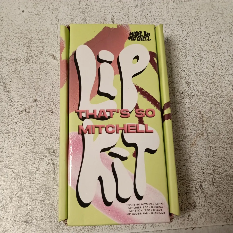 THAT'S SO MITCHELL LIP KIT – LIP LINER, LIP STICK & LIP GLOSS MADE BY MITCHELL