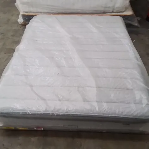 QUALITY BAGGED 25CM MEDIUM GEL MEMORY FOAM POCKET SPRING MATTRESS - 135CM DOUBLE