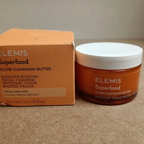 ELEMIS SUPERFOOD GLOW CLEANSING BUTTER – 90 ML, BOXED