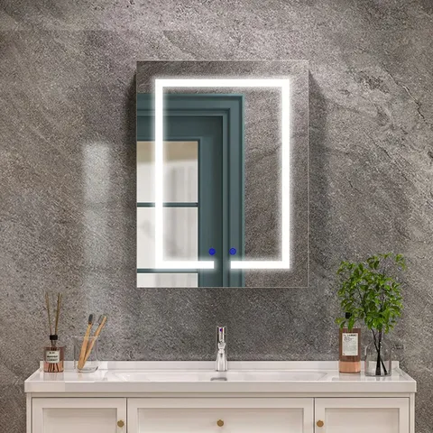 BOXED CHRISS W H WALL MOUNTED REQUIRED FRAMELESS MEDICINE CABINET MIRRORED (1 BOX)