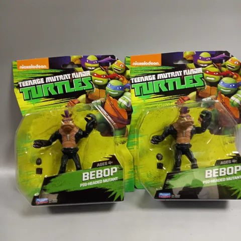2 X ACTION FIGURE BEBOP MULTI BY TEENAGE MUTANT NINJA TURTLES