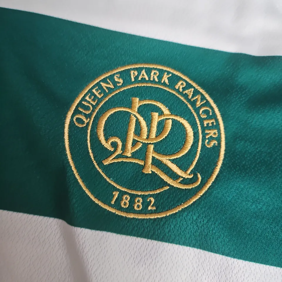 QUEENS PARK RANGERS FOOTBALL SHIRT – ERREA – COPYBET SPONSOR – 100 YEARS EDITION – SIZE S