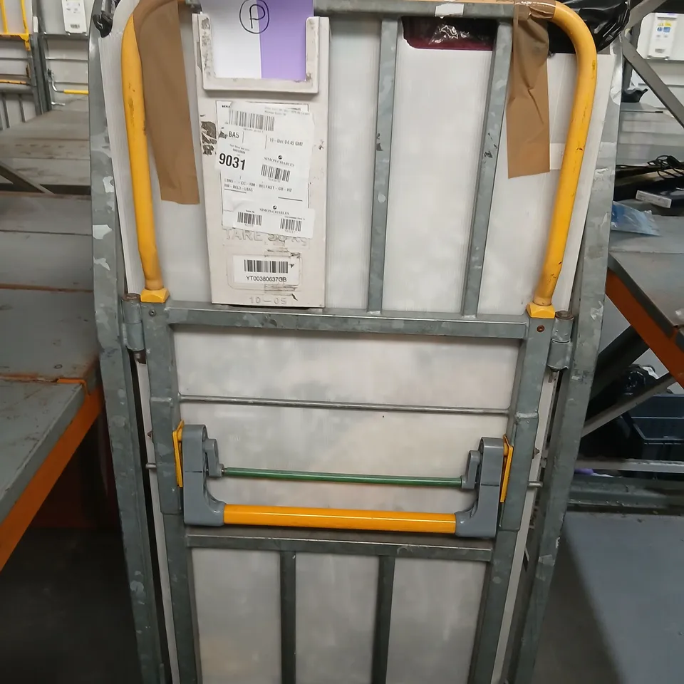 LARGE CAGE OF ASSORTED UNPROCESSED RAW RETURN DESIGNER CLOTHING