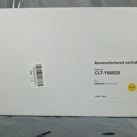 BOXED REMANUFACTURED CARTRIDGE - YELLOW