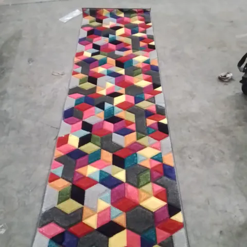 QUALITY DESIGNER AREA RUG - APPROXIMATELY 230X70CM