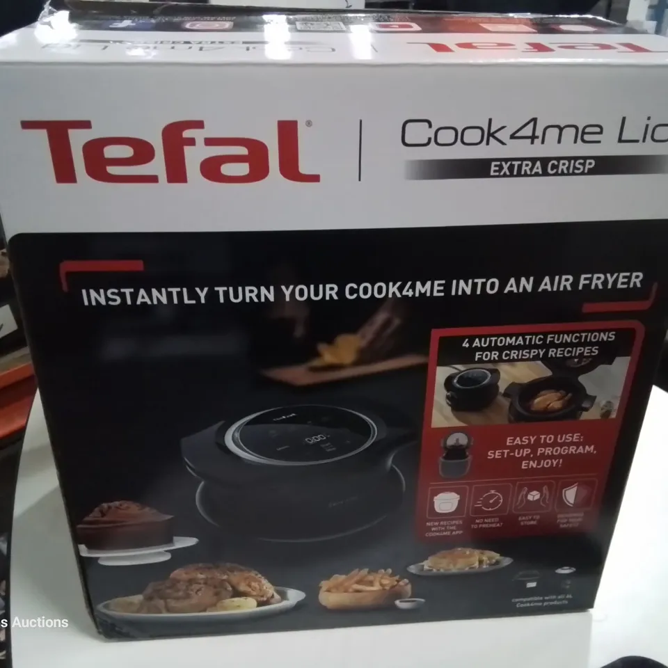 BOXED TEFAL COOK 4 ME LID EXTRA CRISP
