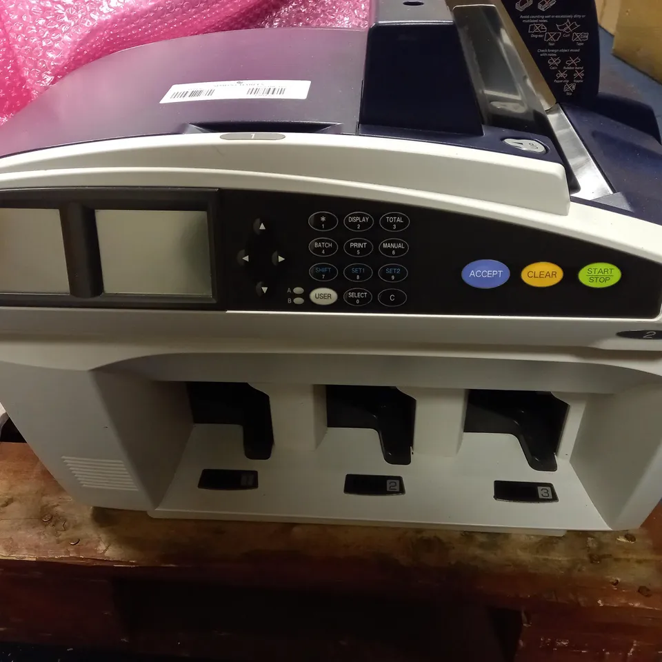 GLORY USF-300 BANKNOTE CASH MONEY SORTER COUNTER