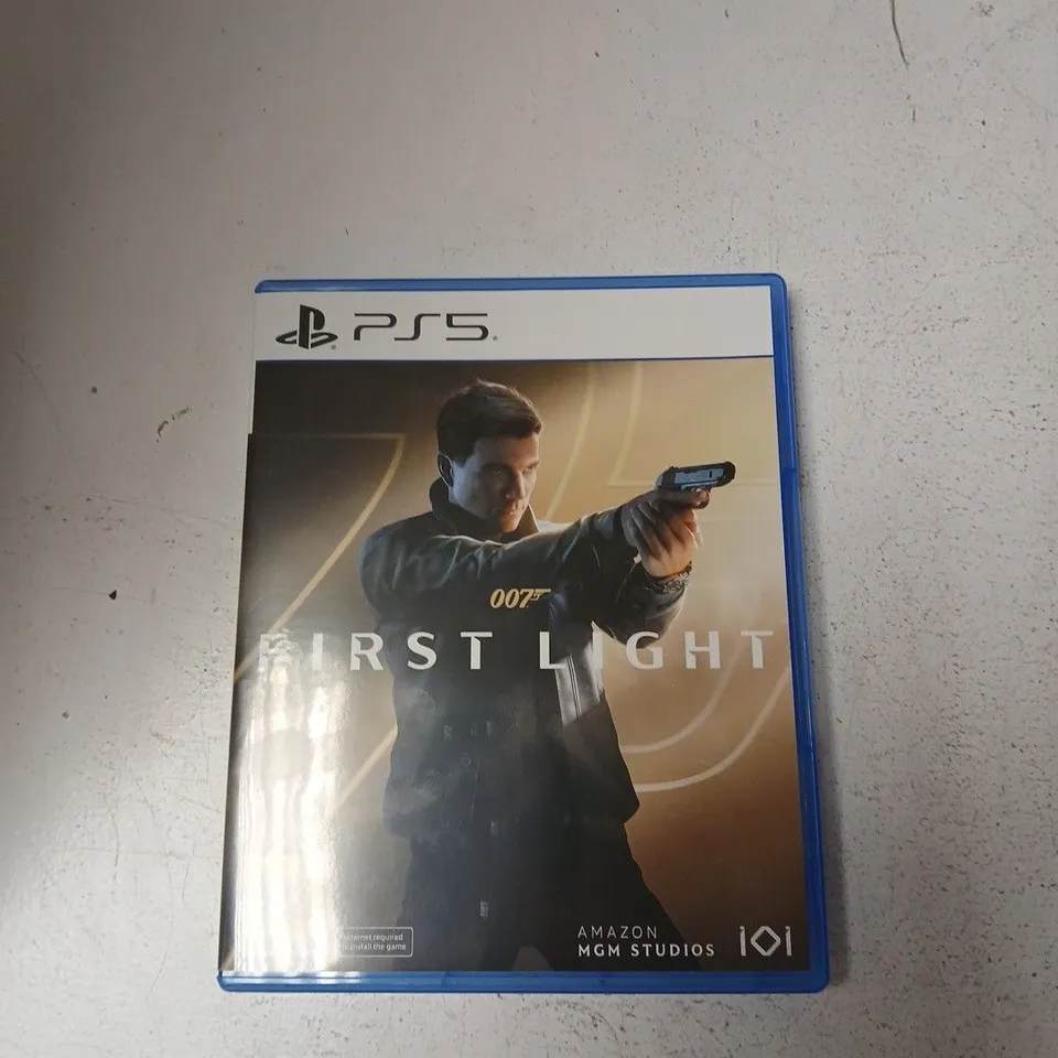 PS5 GAME CASE – 007: FIRST LIGHT