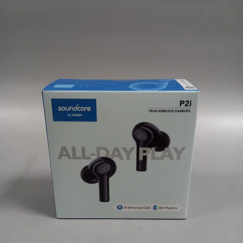 BOXED SOUNDCORE P2I TRUE WIRELESS EARPHONES