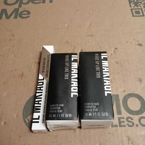 3 X IL MAKIAGE COSMETIC ITEMS TO INCLUDE BLACK CARD WATERPROOF LIQUID EYELINER 1.5ML 