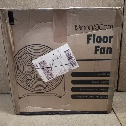 BOXED KEPLIN 12" FLOOR FAN 