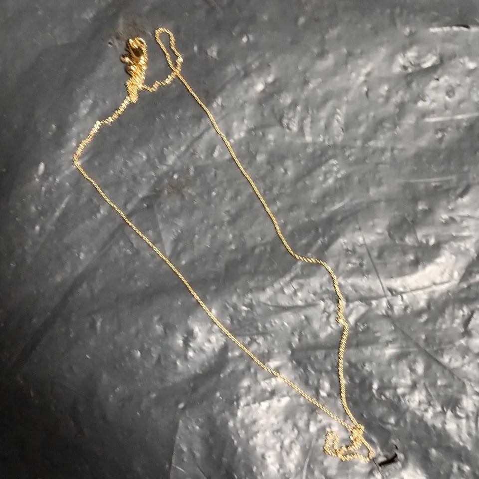 MONICA VINADER GOLD TONE NECKLACE – BOXED 