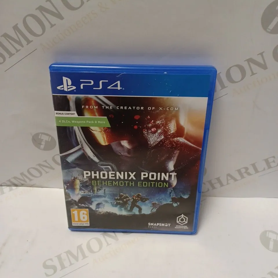 PHOENIX POINT BEHEMOTH EDITION - PS4 - SET OF 5