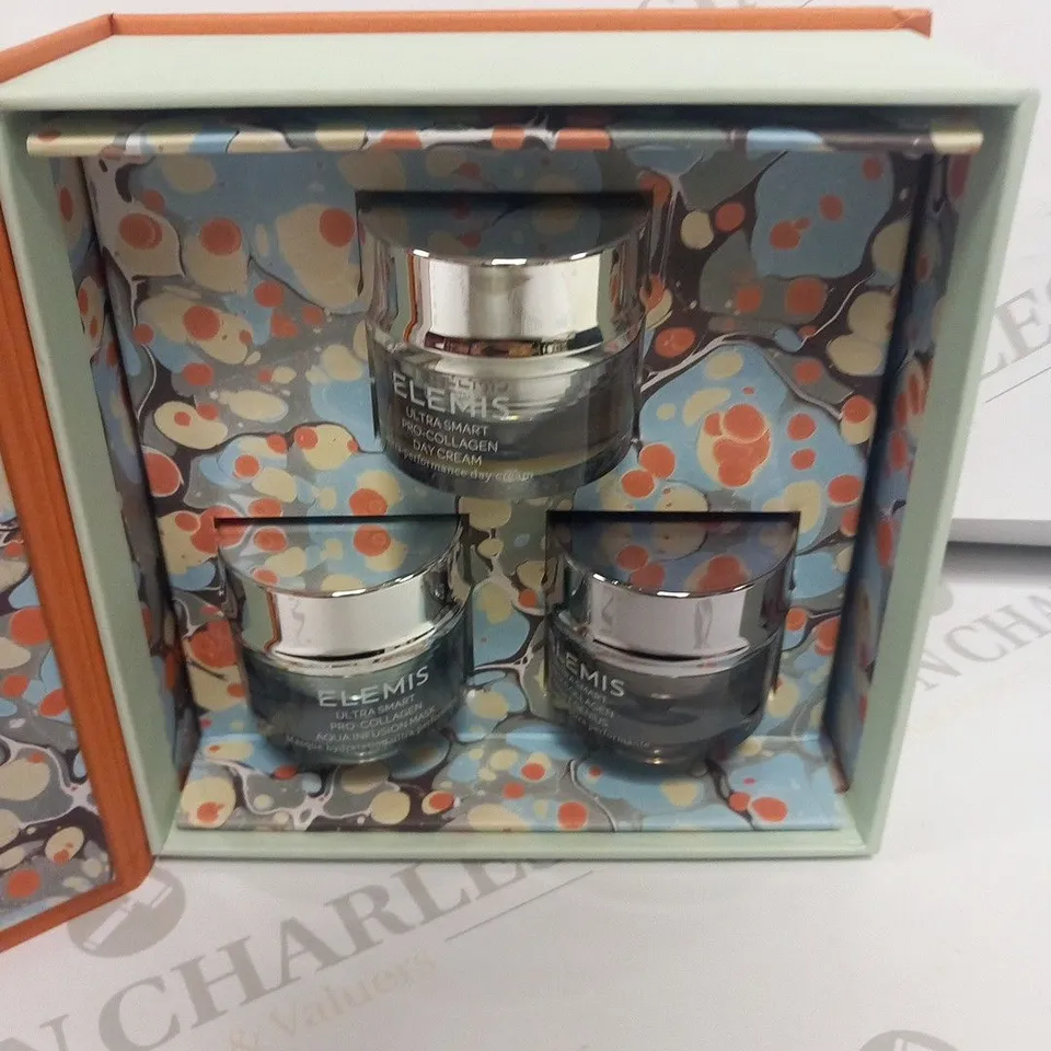 BOXED ELEMIS ULTRA SMART PRO-COLLAGEN THE GREATEST WORKS THE ULTIMATE SKIN RESILIANCE TRIO