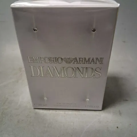 BOXED AND SEALED EMPORIO ARMANI DIAMONDS EAU DE PARFUM 50ML