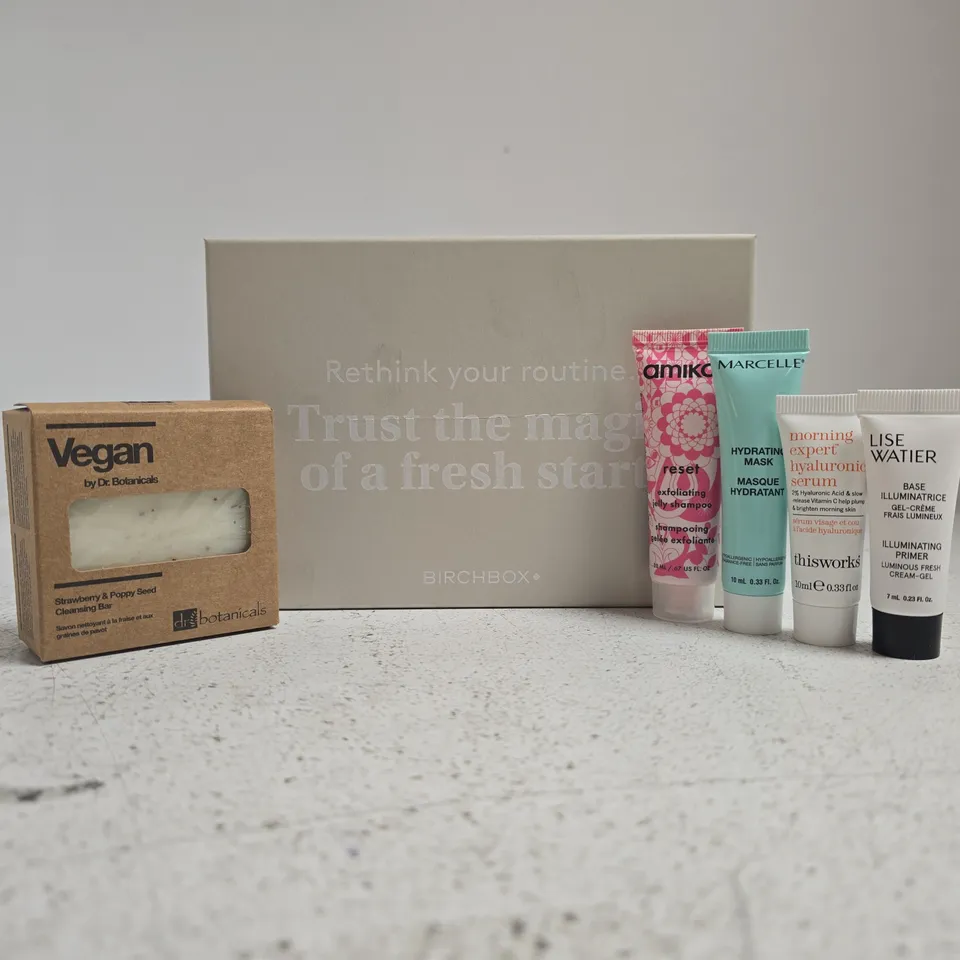 BIRCHBOX RETHINK YOUR ROUTINE COSMETIC BEAUTY SET