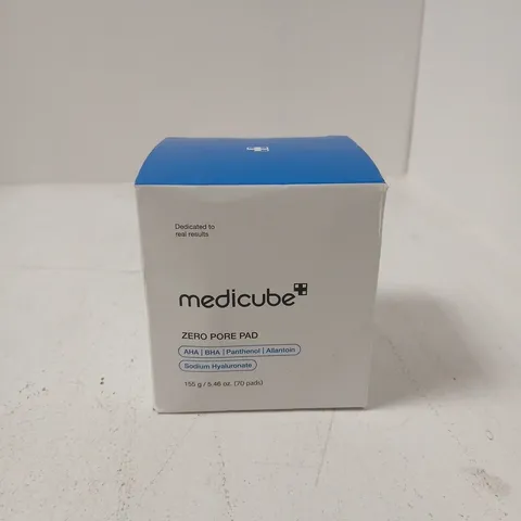 BOXED AND SEALED MEDICUBE ZERO PORE PAD β FACIAL SKIN CARE, 70 PADS (155 G)