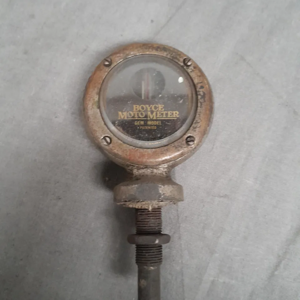 1920-30 BOYCE MOTO-METER RADIATOR-THERMOSTAT GAUGE 