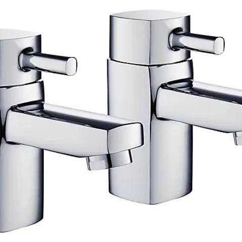BRAND NEW BOXED NIAGARA HOLBURN BATHROOM BASIN TAPS HOT AND COLD