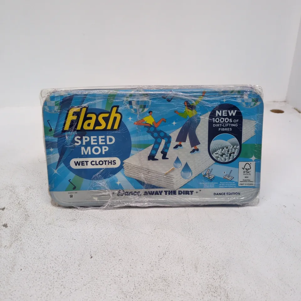 SET OF 3 FLASH SPEED MOP WET CLOTHS MAXI PACK DANCE EDITION