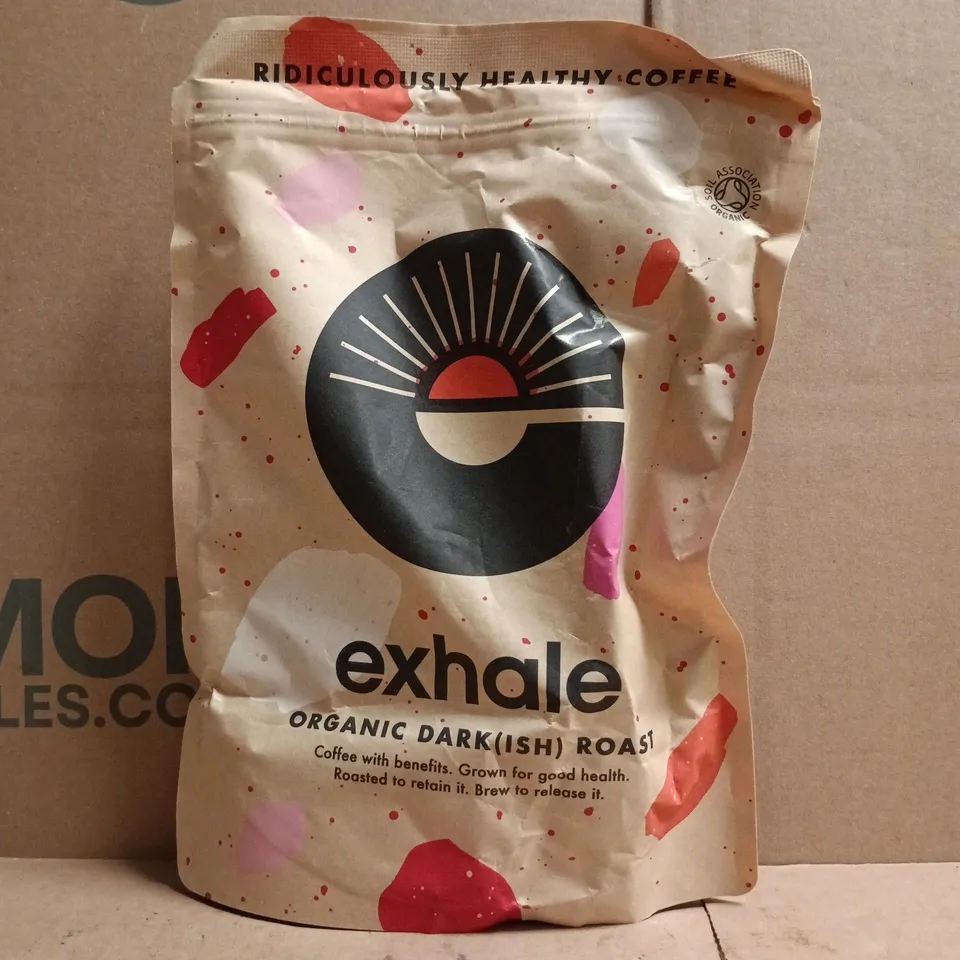 EXHALE ORGANIC DARK(ISH) ROAST COFFEE